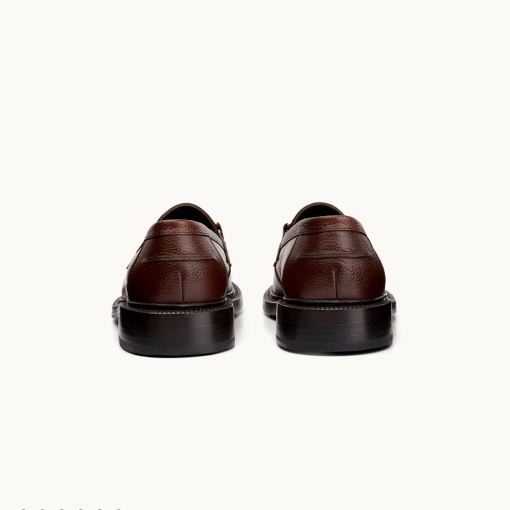 Blackstock & Weber The Mason Horse Bit Loafer, Chocolate - Picture 14 of 16